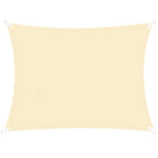 Prelata umbrire 4x3 m pentru terasa sau balcon, impermeabila, protectie UV, crem