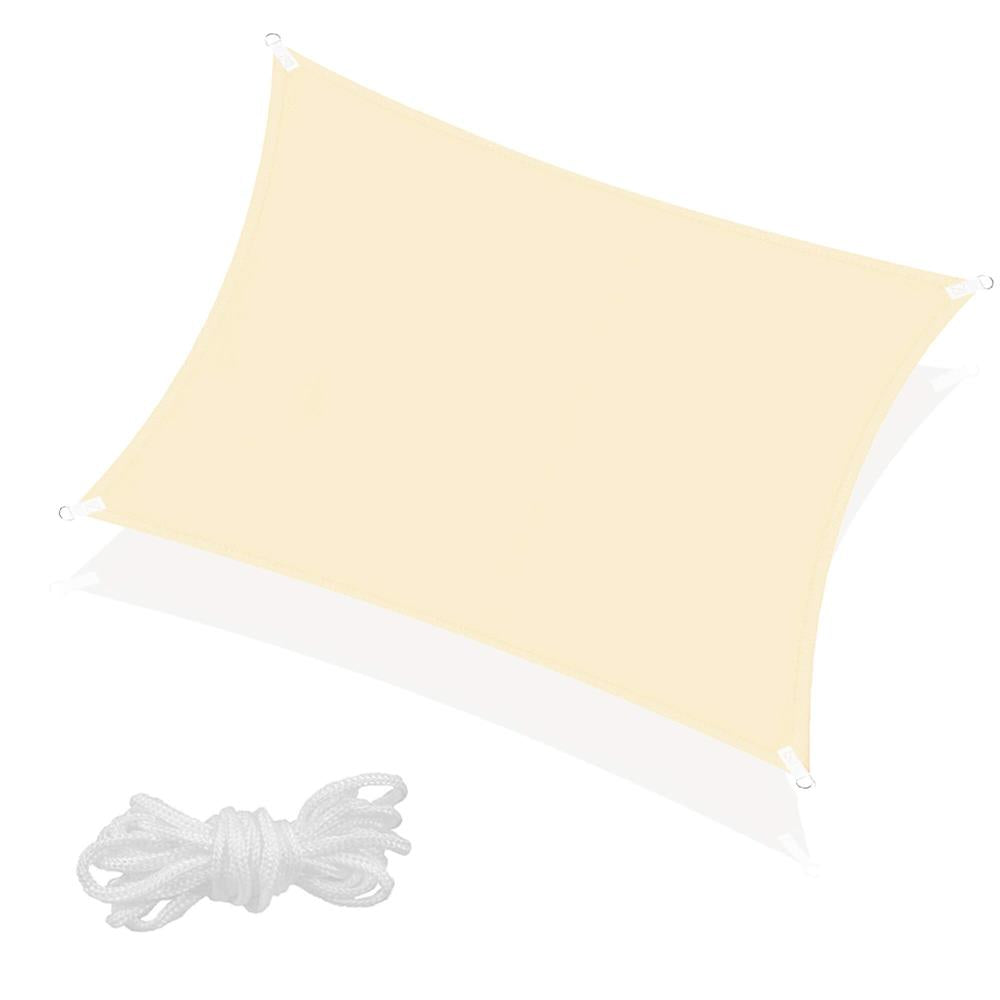 Prelata umbrire 4x3 m pentru terasa sau balcon, impermeabila, protectie UV, crem