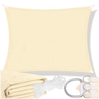 Prelata umbrire 4x3 m pentru terasa sau balcon, impermeabila, protectie UV, crem