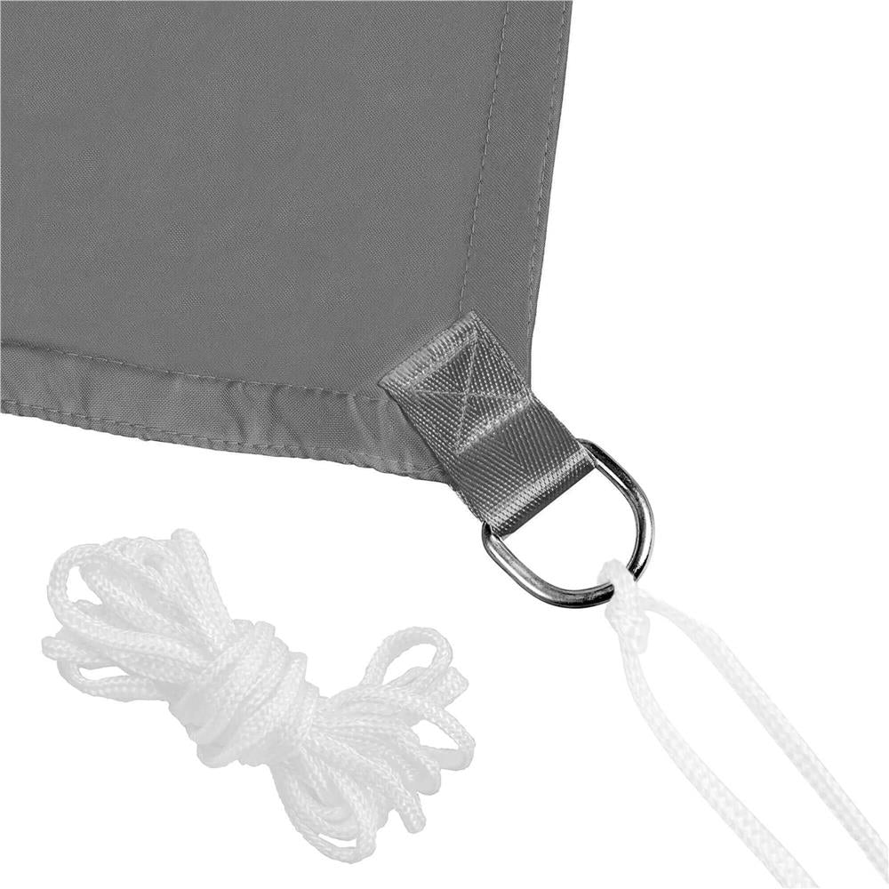 Prelata umbrire 4x2 m pentru terasa sau balcon, impermeabila, protectie UV, gri