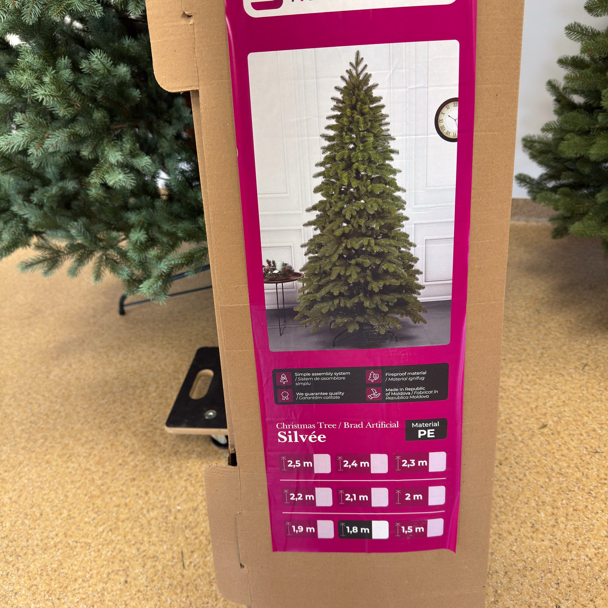 Brad artificial , Silvee Elite, verde, integral 3D, 180 cm