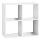 Biblioteca 5Five Mix n'Modul, 4 compartimente, PAL, 68x32x68 cm, alb