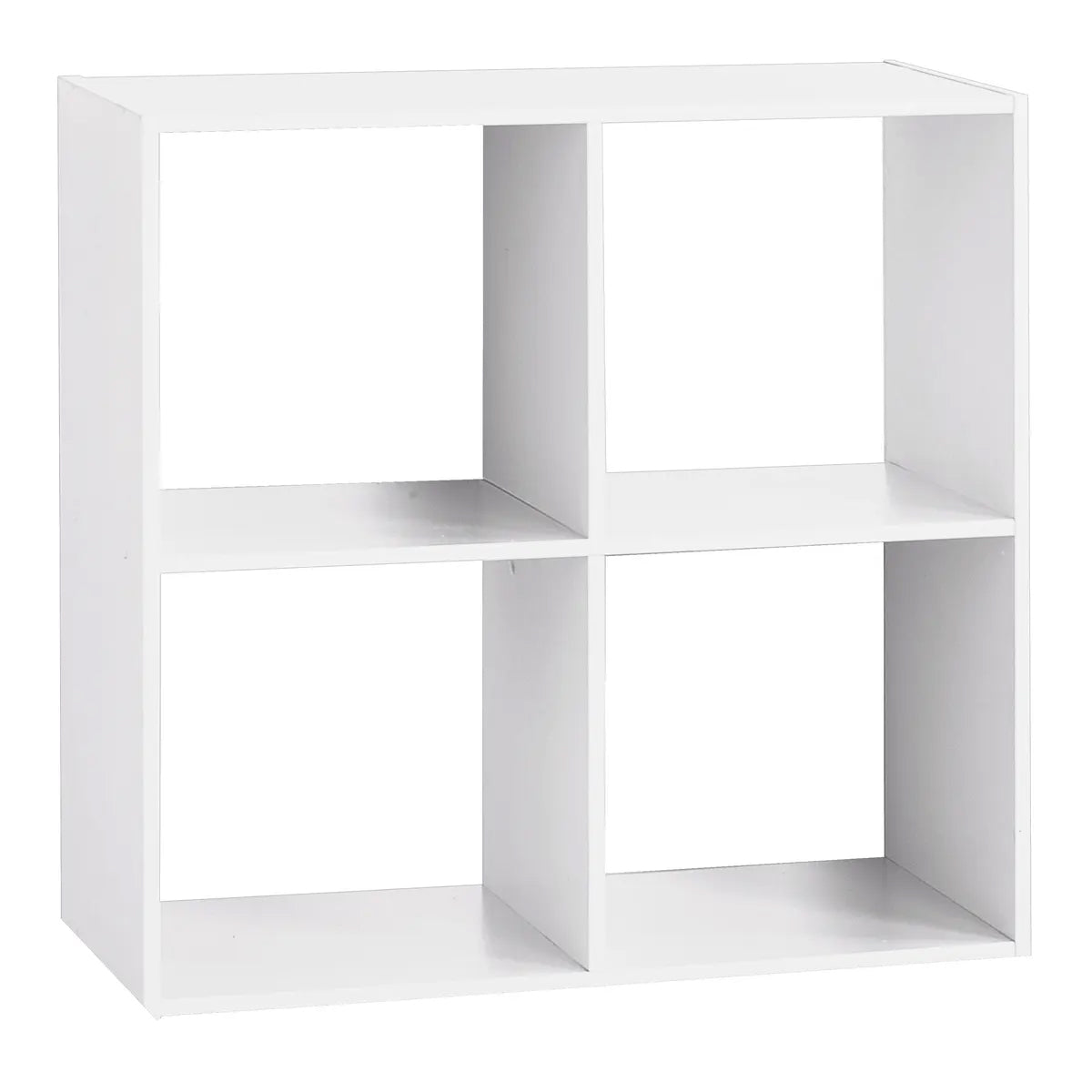 Biblioteca 5Five Mix n'Modul, 4 compartimente, PAL, 68x32x68 cm, alb