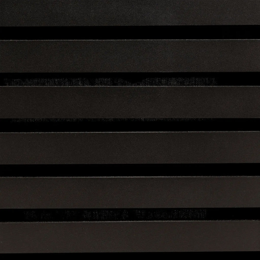 Cos rufe 5Five Sicela din lemn MDF, capacitate 65 litri, 40x40x58 cm, negru