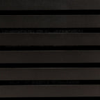 Cos rufe 5Five Sicela din lemn MDF, capacitate 65 litri, 40x40x58 cm, negru