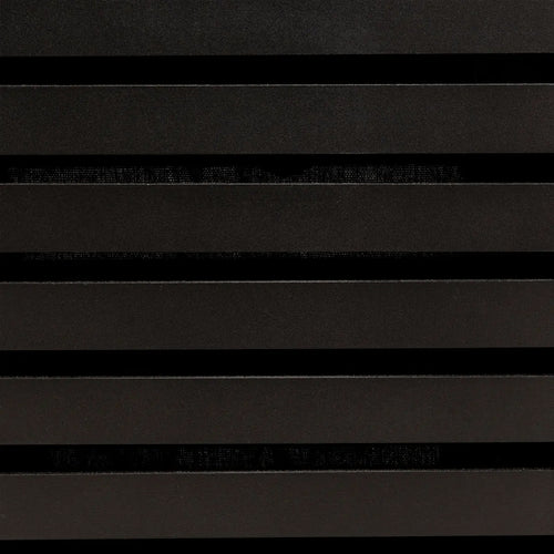 Cos rufe 5Five Sicela din lemn MDF, capacitate 65 litri, 40x40x58 cm, negru