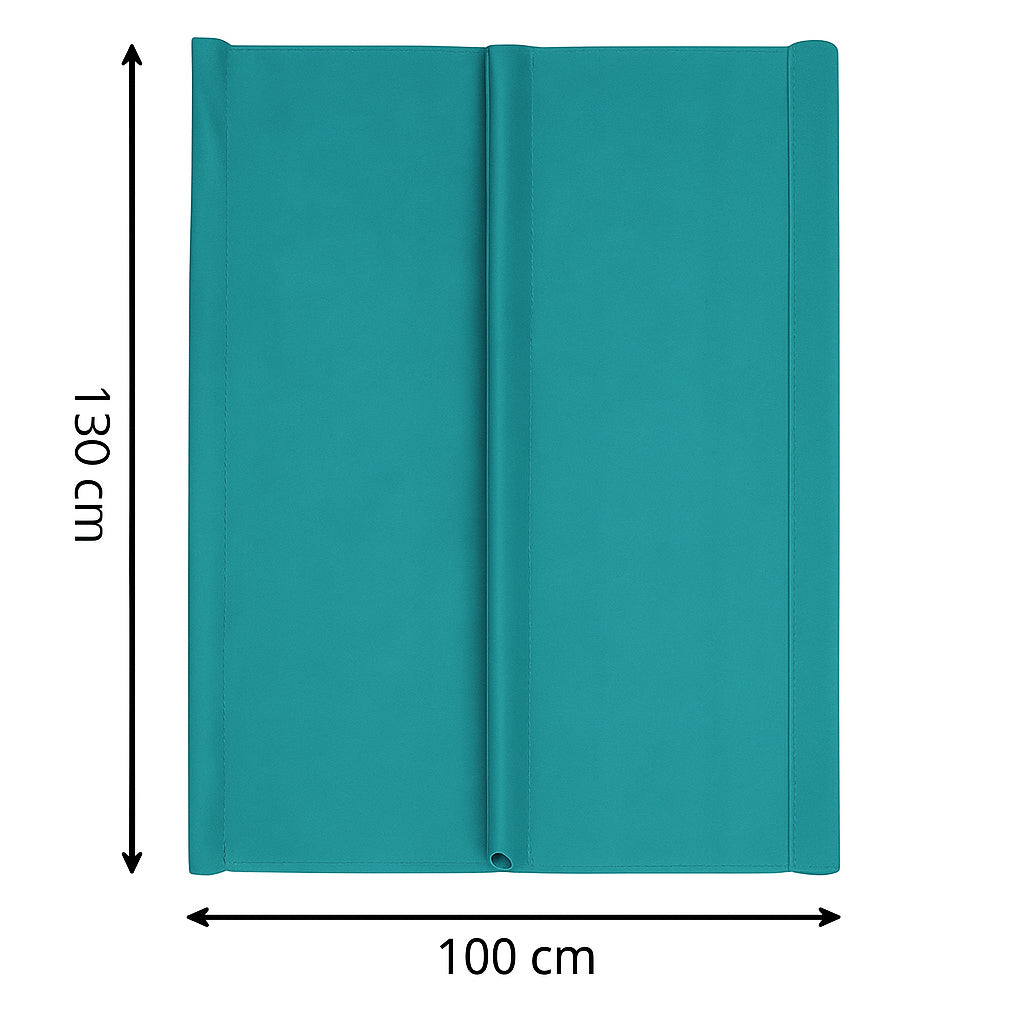 Husa din panza pentru leagan de gradina mare, sezut si spatar, 130x100cm, turcoaz