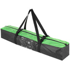 Cort camping 2 persoane, cu plasa anti-insecte, impermeabil 1000 mm, 260x120x100 cm, verde