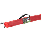 Cort plaja pentru 2 persoane, cu protectie UV si podea izolanta, 200x120x120 cm, albastru si roz