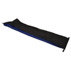 Saltea gonflabila pentru plaja cu pliere rapida, maxim 180kg, 180x70x50 cm, bleumarin si negru