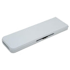 Banca pliabila pentru evenimente si catering, 183x28x43 cm, din HDPE si otel, alb