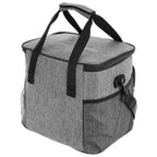 Geanta termica 28L, cu curea ajustabila si 3 buzunare, 37x29x29 cm, gri