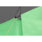 Cort camping 4 persoane cu antreu, protectie UV, impermeabil 3000 mm, 330x250x105 cm, gri