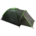 Cort camping 2 persoane cu veranda, impermeabil 3000 mm, 275x150x105 cm, verde