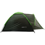 Cort camping 2 persoane cu veranda, impermeabil 3000 mm, 275x150x105 cm, verde