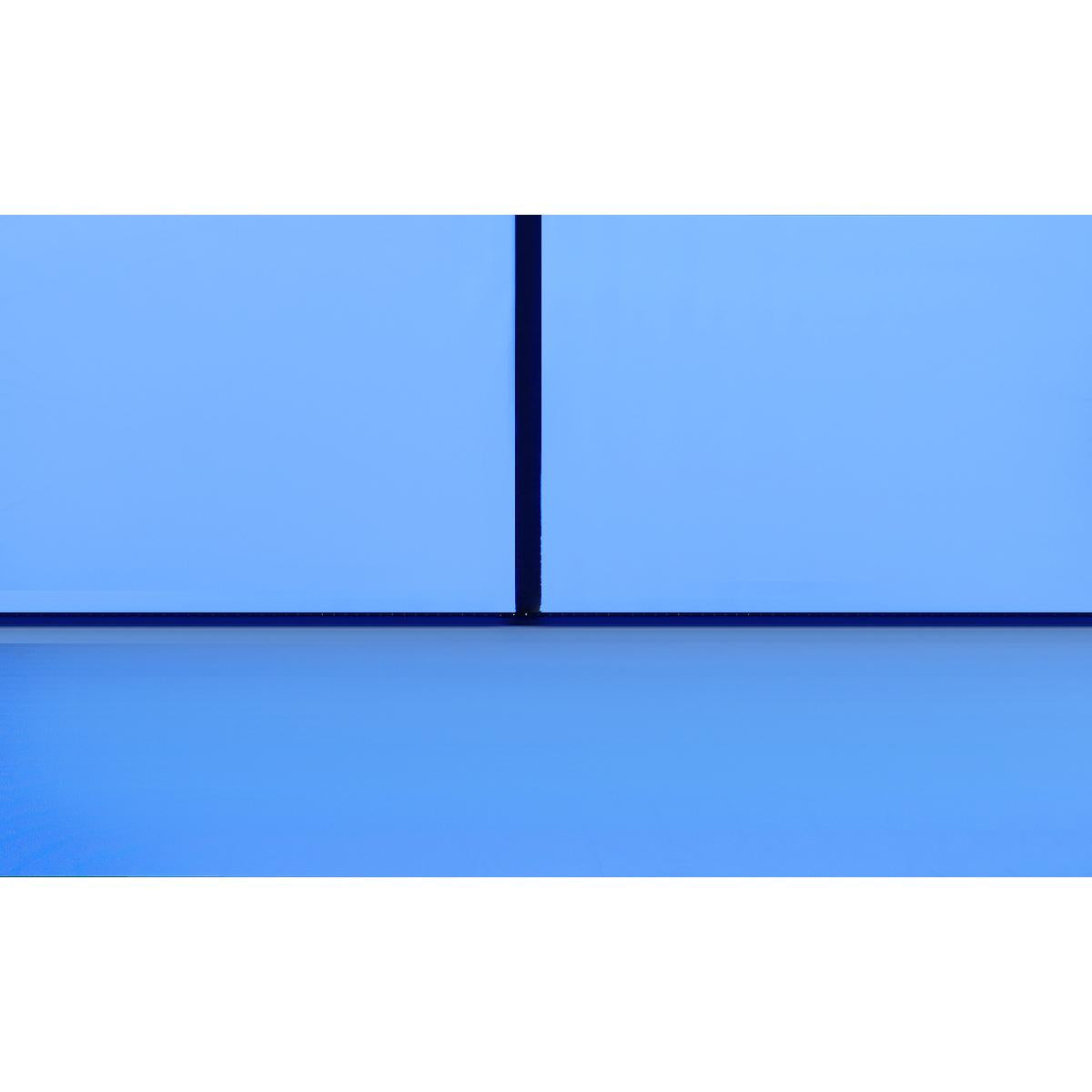 Cort plaja pentru 4 persoane, cu podea, protectie UV, 273x195x177 cm, albastru