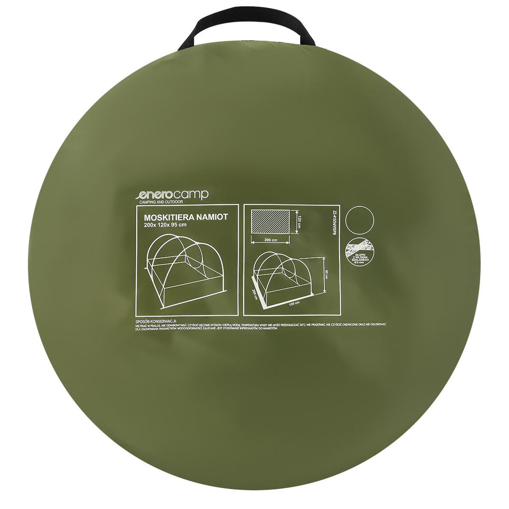 Cort cu plasa anti-insecte autoexpandabil, pentru plaja sau camping, 190x120x95 cm, verde