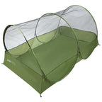 Cort cu plasa anti-insecte autoexpandabil, pentru plaja sau camping, 190x120x95 cm, verde