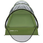 Cort cu plasa anti-insecte autoexpandabil, pentru plaja sau camping, 190x120x95 cm, verde
