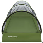 Cort cu plasa anti-insecte autoexpandabil, pentru plaja sau camping, 190x120x95 cm, verde