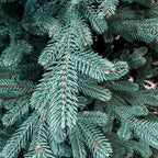 Brad artificial Christmas Deluxe by , Viena Select argintiu, integral 3D, 250 cm