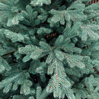 Brad artificial Christmas Deluxe by , Viena Select argintiu, integral 3D, 250 cm