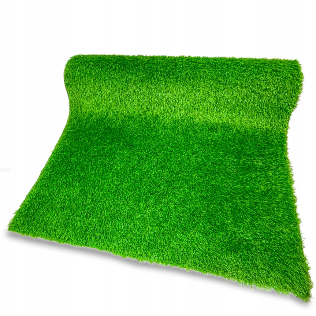 Covor Iarba Artificiala, Tip Gazon, Verde, 30 mm, 5 mp, 100×500 cm