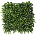 Panou decorativ artificial 50x50 cm, montare pe perete sau gard, buxus, interior/exterior
