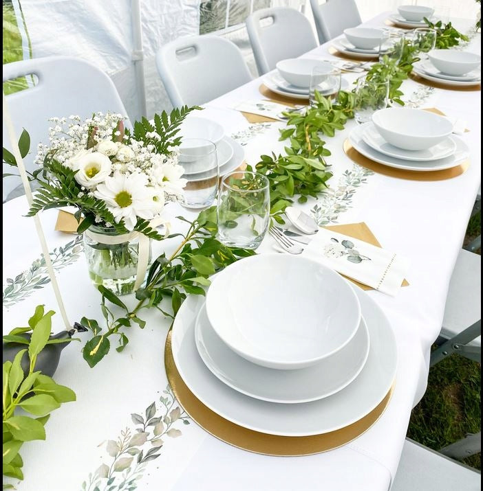 Scaun pliabil 54x46x86 cm, otel si HDPE, antiderapant, alb