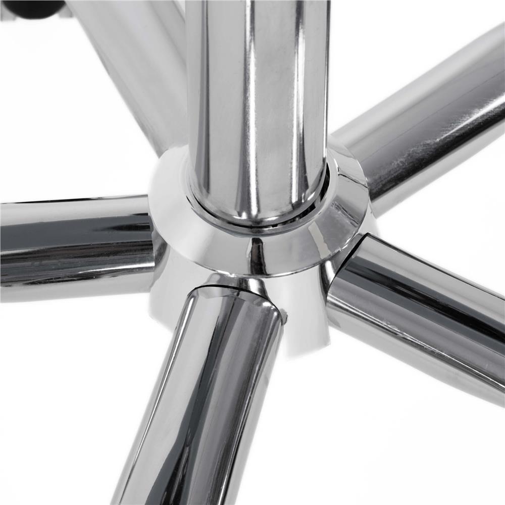 Scaun birou ergonomic, cu sezut din spuma, reglabil pe inaltime, maxim 120 kg, 90x49x48 cm, roz